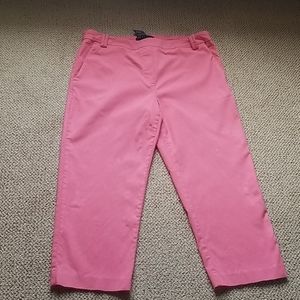Zac and Rachel pink  pull on capris